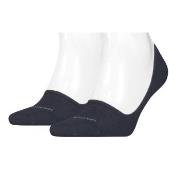 Calvin Klein Strømper 2P Lucca No Show Sock Marine Str 43/46 Herre