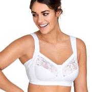 Miss Mary Lovely Lace Support Soft Bra BH Hvit D 105 Dame