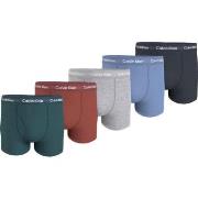 Calvin Klein 5P Cotton Trunks Mixed bomull Small Herre