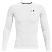 Under Armour HeatGear LS Compression Shirt Hvit XX-Large Herre