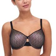 Chantelle BH Smooth Lines Covering Underwired Bra Svart m Beige D 80 D...