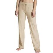 Calida Home Hub Pants Krem bomull Small Dame