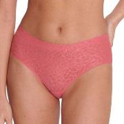 Sloggi Truser ZERO Feel Lace 2.0 High Waist Brief Rosa Small Dame