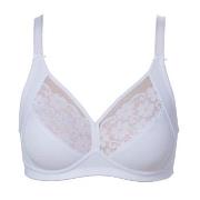 Trofe Iris Soft Bra BH Hvit B 80 Dame