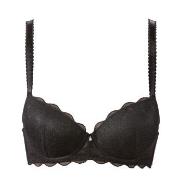 Trofe Julia Lace Padded Bra BH Svart polyamid A 80 Dame