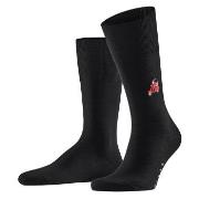 Falke Strømper Airport Driving Santa Sock Svart Str 41/42 Herre