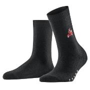 Falke Strømper Cosy Wool X-Mas Santa Sock Svart Str 39/42 Dame