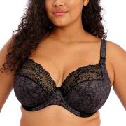 Elomi BH Lucie Underwire Stretch Plunge Bra Svart E 105 Dame