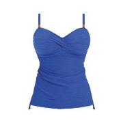 Fantasie Beach Waves Underwire Twist Tankini Blå polyamid D 75 Dame