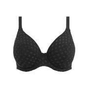 Elomi Bazaruto Underwire Plunge Bikini Top Svart polyamid M 75 Dame