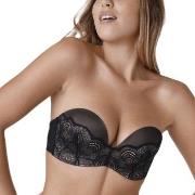 Wonderbra BH Refined Glamour Ultimate Strapless Bra Svart B 85 Dame