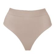 Magic Truser Comfort Thong Lysbrun  nylon Small Dame