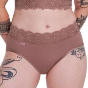 Sloggi Truser Romance Midi Mørkrosa 40 Dame