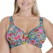 Miss Mary Amazonas Bikini Top Blå m blomster B 90 Dame