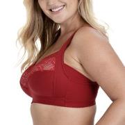 Miss Mary Lovely Lace Support Soft Bra BH Rød D 80 Dame