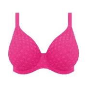 Elomi Bazaruto Underwire Plunge Bikini Top Rosa polyamid F 90 Dame