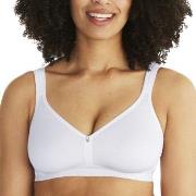 Swegmark BH Cotton Soft Moulded Cups Bra Hvit B 80 Dame