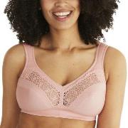 Swegmark BH Cotton Star Soft Bra Lysrosa bomull B 75 Dame