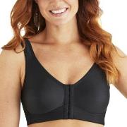 Swegmark BH Front Fastening CoolMax Moulded Soft Bra Svart C 75 Dame