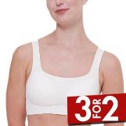 Sloggi BH ZERO Feel 2 0 Top Hvit Medium Dame