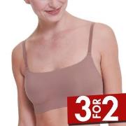 Sloggi BH ZERO Feel 2 0 Ultra Bra Brun XL+ Dame