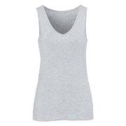 Damella Bamboo 31301 Tank Top Grå Bambus Medium Dame