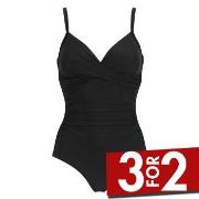 Damella Tara Swimsuit Svart 42 Dame