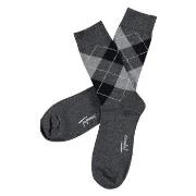 Topeco Strømper Mens Classic Socks Argyle Antracit Str 41/45 Herre