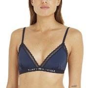 Tommy Hilfiger BH Lace Unlined Triangle Bra Marine Medium Dame