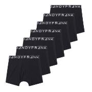 Frank Dandy 7P Solid Tencel Boxers Svart lyocell Medium Herre