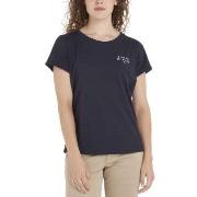 Tommy Hilfiger Original Lounge T Shirt Marine Large Dame