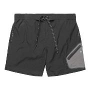 Panos Emporio Badebukser Tech Boardshorts Svart polyamid Small Herre