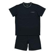 Topeco Mens Bamboo Pyjama Marine X-Large Herre