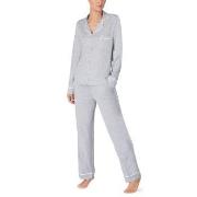 DKNY New Signature Pyjama Set Grå Large Dame