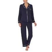 DKNY New Signature Pyjama Set Marine X-Small Dame