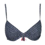 Esprit Sapphire Beach Underwire Bikini Marine mønster D 80 Dame