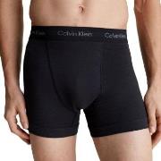 Calvin Klein 3P Cotton Stretch Trunks Helsvart bomull Medium Herre