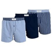 Tommy Hilfiger Woven Boxer Print Marine/Blå bomull Medium Herre