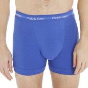 Calvin Klein 3P Cotton Stretch Trunks Marine/Blå bomull Medium Herre