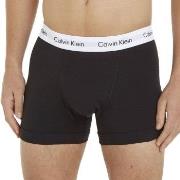 Calvin Klein 3P Cotton Stretch Trunks Svart stripet bomull Large Herre