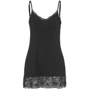 Damella Lace Camisole Svart viskose 38 Dame