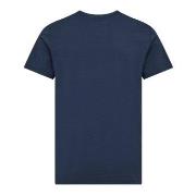 Dovre O Neck T Shirt Mørkblå Medium Herre