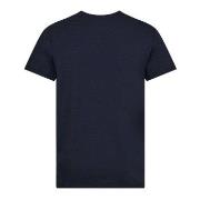 Dovre O Neck T Shirt Marine Large Herre