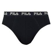 FILA Cotton Brief Svart bomull Medium Herre