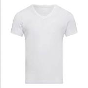 JBS Bamboo V Tee Absorbent T Shirt Hvit Medium Herre