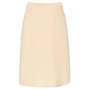 Missya Seamless Slip Skirt Beige M/L Dame