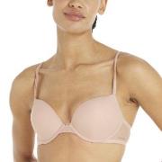 Calvin Klein BH Sheer Marquisette Push Up Bra Lysrosa E 75 Dame