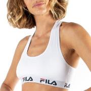 FILA BH Urban Women Sports Bra Hvit bomull Large Dame