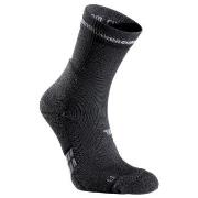 Seger Strømper Running Mid Wool Sock Svart Str 40/42