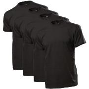 Stedman 4P Comfort Men T-shirt Svart bomull 3XL Herre